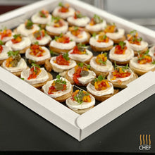Load image into Gallery viewer, order canapes catering for your cocktail party