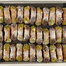 Load image into Gallery viewer, Assorted Sicilian Cannoli (Pistachio & Chocolate)