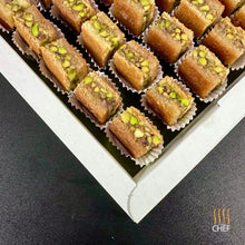 Load image into Gallery viewer, One tray contains 42 Baklava bites
