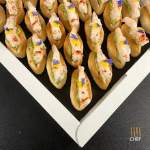 Load image into Gallery viewer, One Tray contains 30 Luxury premium canapes