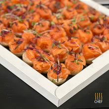 Load image into Gallery viewer, Freshly made to order Canapes Catering for your drinks party catering