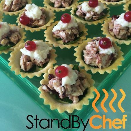 Turkey Canapes for Christmas