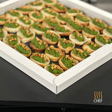 Load image into Gallery viewer, Vegan and Plant based Canapes Party food which is Dairy Free Canape delivered in London
