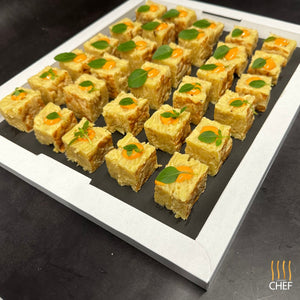 Spanish Tortilla Canapes delivered to your fiesta