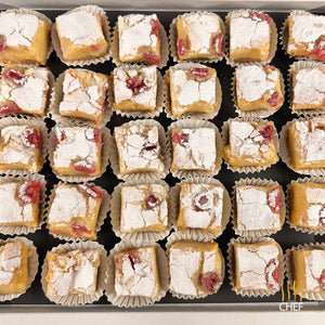 One tray contains 30 sweet canapes catering for your party