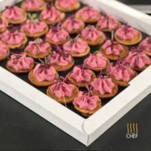 Load image into Gallery viewer, vegan canapes for plant based catering drink party
