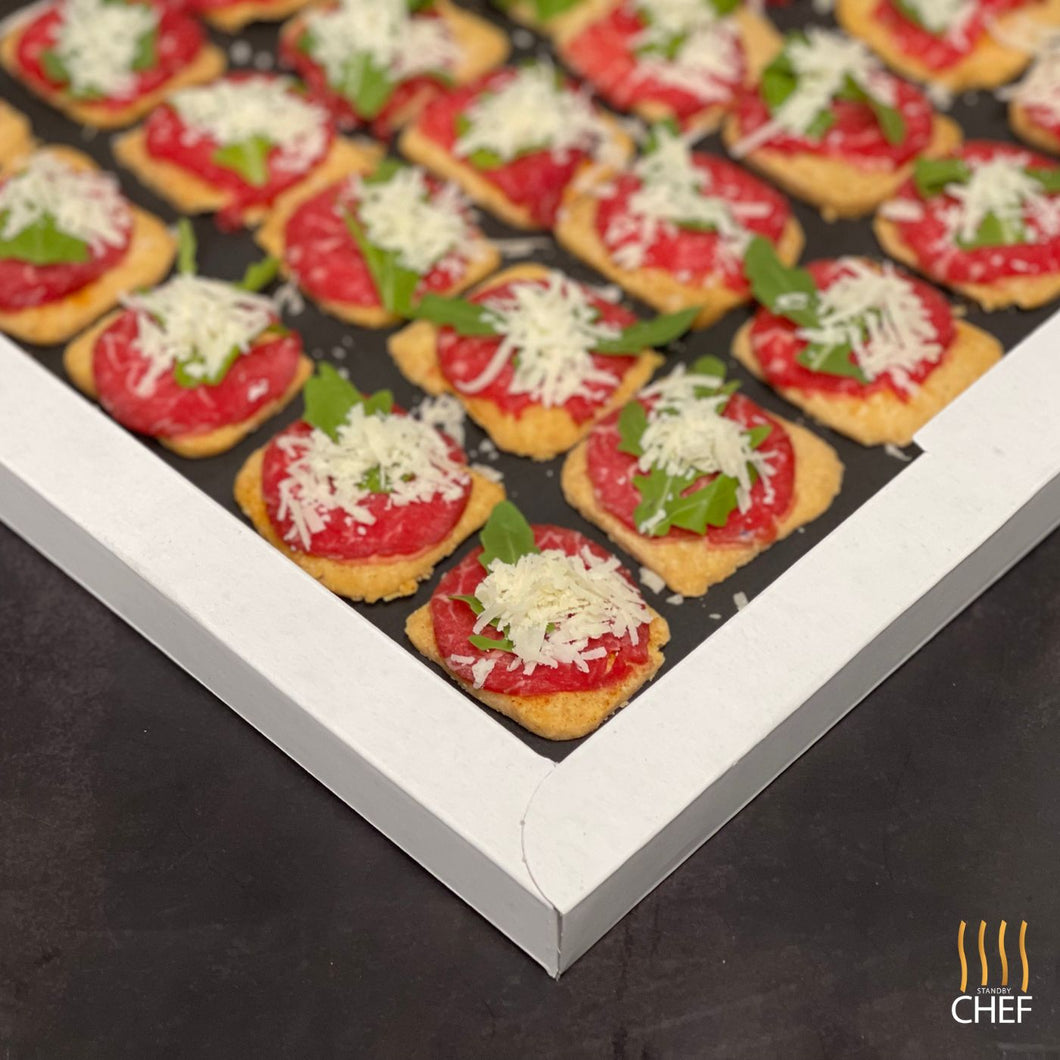 Italian canapes catering for aperitivo delivered to you