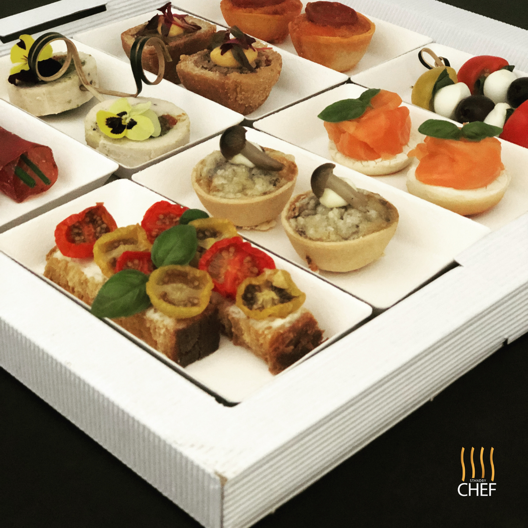 Cocktail Party Canapes Gift Box Kit - COSMOPOLITAN - Serves 1 - 2
