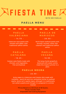 PAELLA PARTY - Paella Valenciana