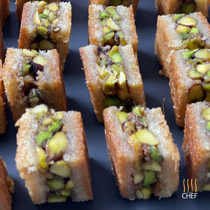 Traditional Baklava with Pistachio