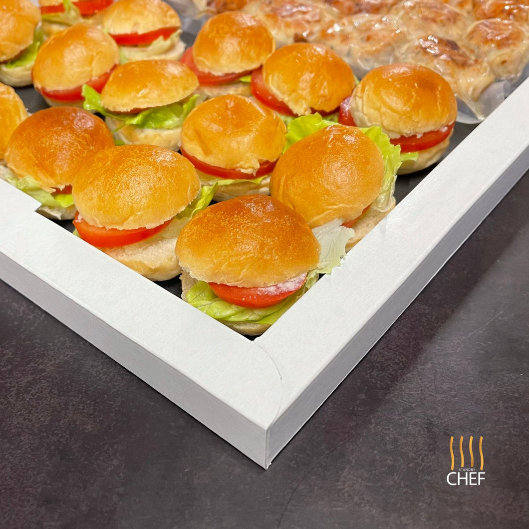 mini slider kit for mini burger finger food kids party